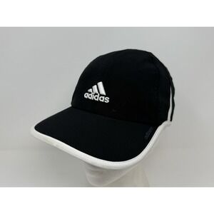 Women's Adidas Adizero Climacool Black‎ & White Adjustable Strap Back Hat